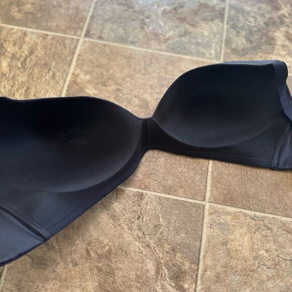 Skims Wireless Lightly Lined Bra Onyx Size 46DD - Picture 7 of 8